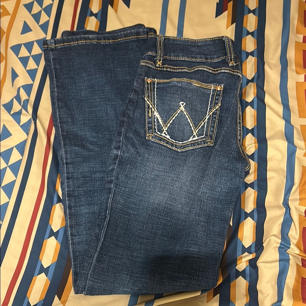 Wrangler Blue Boot Cut Jeans